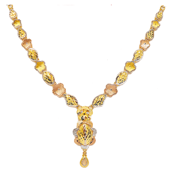 Rose Gold Necklace 11.890grams - Siva Jewellers