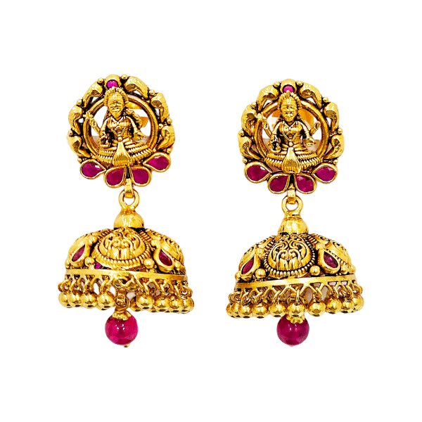 Bridal Antique Jhumki - 12grams