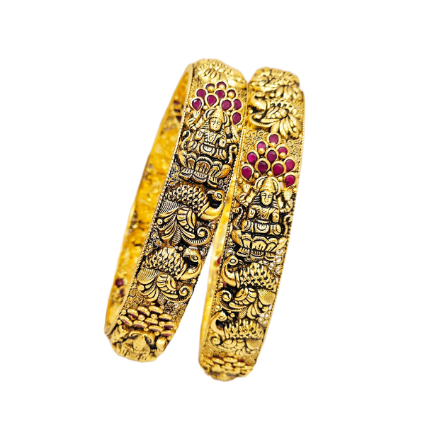 Bridal Antique Bangle 43.470gm