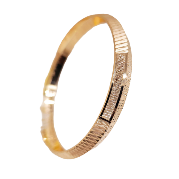 Rose Gold 20 Karat - Gents Kada Weight 35.960gm Inch 2.15 (1)