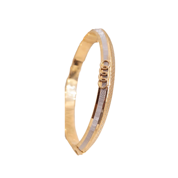 18kt Rose Gold Gents Kada 10.230