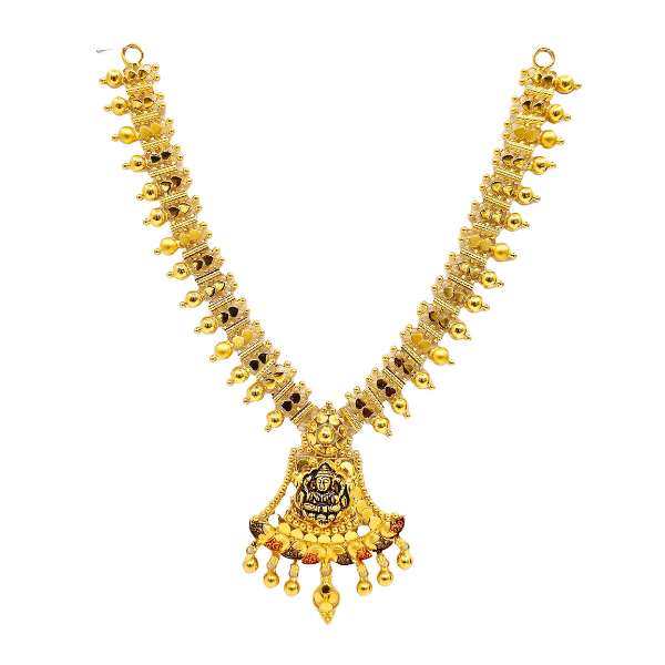 Bridal Floral Necklace 28.550gm