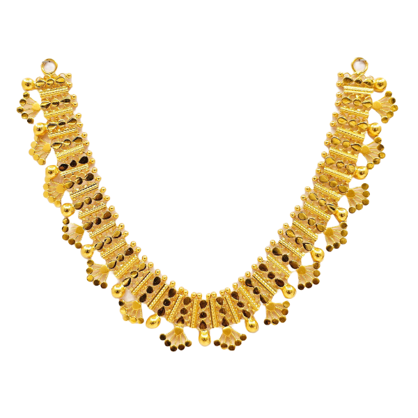 Bridal Floral Necklace 31.210gm