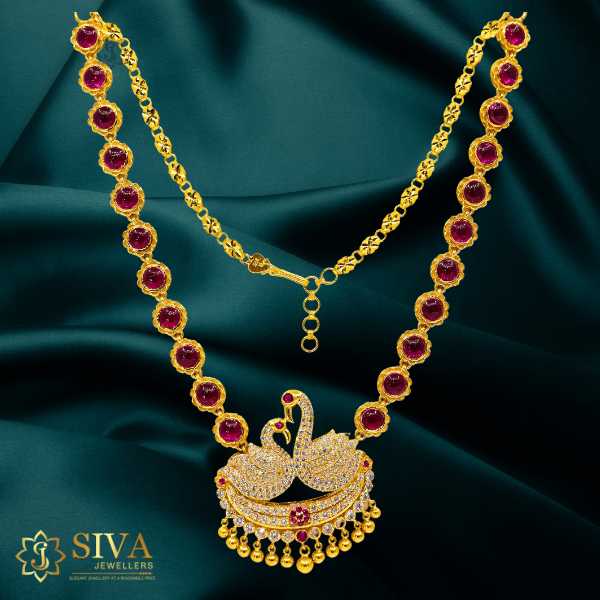 Unique Peacock Necklace58.440 Grams