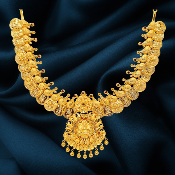 Bridal Kasu Necklace 29.640grams
