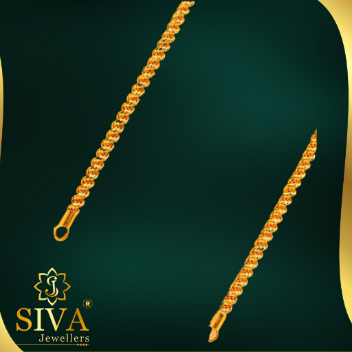 Premium Semi Solid Rope Chains 32.070gram