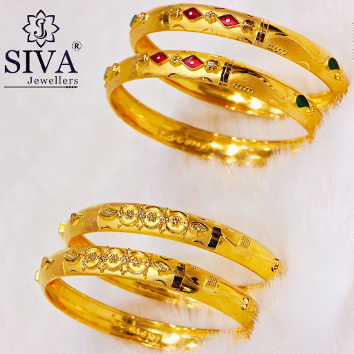 Bridal Baby Bangles 88.210gm size_1.12_16 8.130gm size_1.13_16 (2)