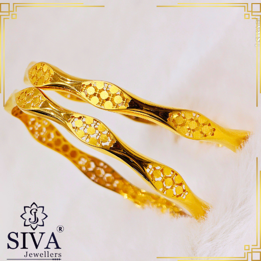 Extreme Zigzag Bangles 15.840gram size 2.4_16 (2)