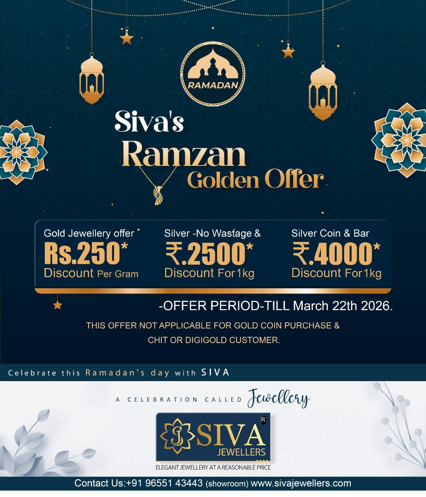 Ramzan gold jewellery 2026 offer