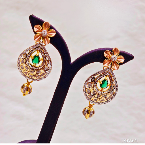 Ethnic Rhodium Drops 8.580gram (2)