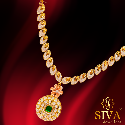 Ethnic Rhodium Necklace 20.140gram (2)