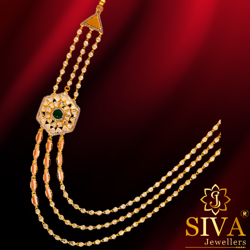 Ethnic Rhodium Necklace 25.600gram (2)